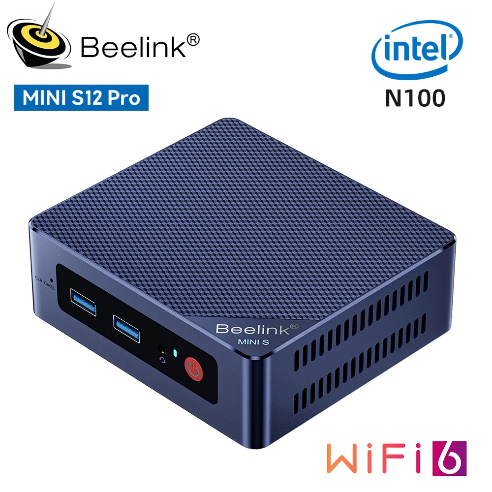 Beelink Mini S Gamer Mini PC Win11 Intel N5095 DDR4 8GB 128GB 256GB 1000M LAN Mini Computer Gaming VS J4125 GK Mini T4 Pro