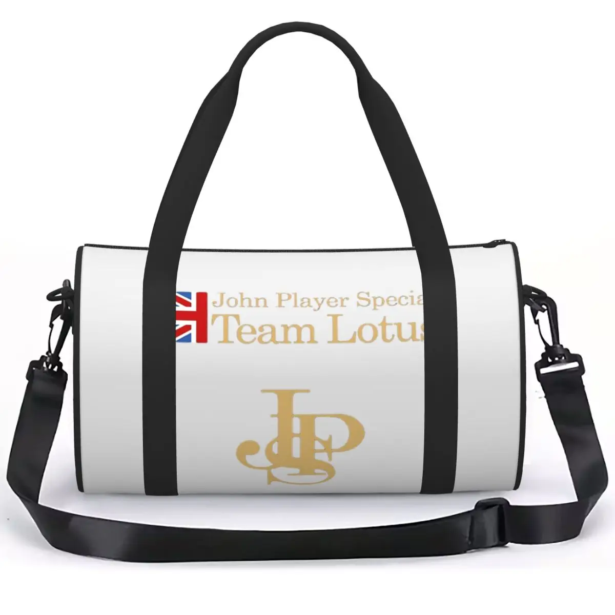 Jps John Player Special Team Lotus Luggage Bag Multi-Functional Duffle Tote Bag Handbags Gym Bags Fitness Bag for Boys Girls