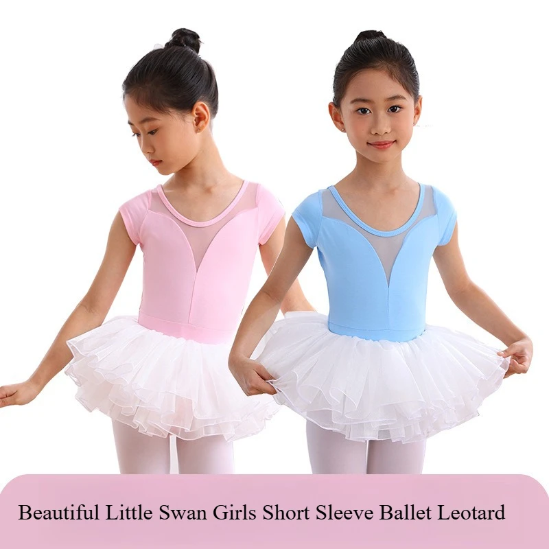

Girls Ballet Leotard,Comfortable Kids Dance Wear for Daily Practice Training Class,Elegant Stage Performance Costume