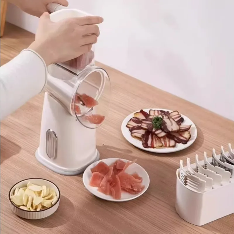 

Vegetable cutting artifact kitchen household multi-functional slicing and cutting machine potato shred artifact grater grater