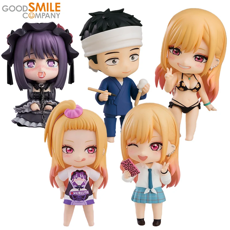 

Good Smile Company Genuine Nendoroid My Dress-Up Darling Anime Figure Kitagawa Marin Action Toys for Kids Gift Collectible Model