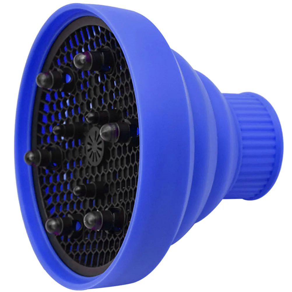 Premium Silicone Hair Dryer Diffuser Universal Blow Dryer Attachment Flow for Curly Wavy Hair Damage Protection Tool