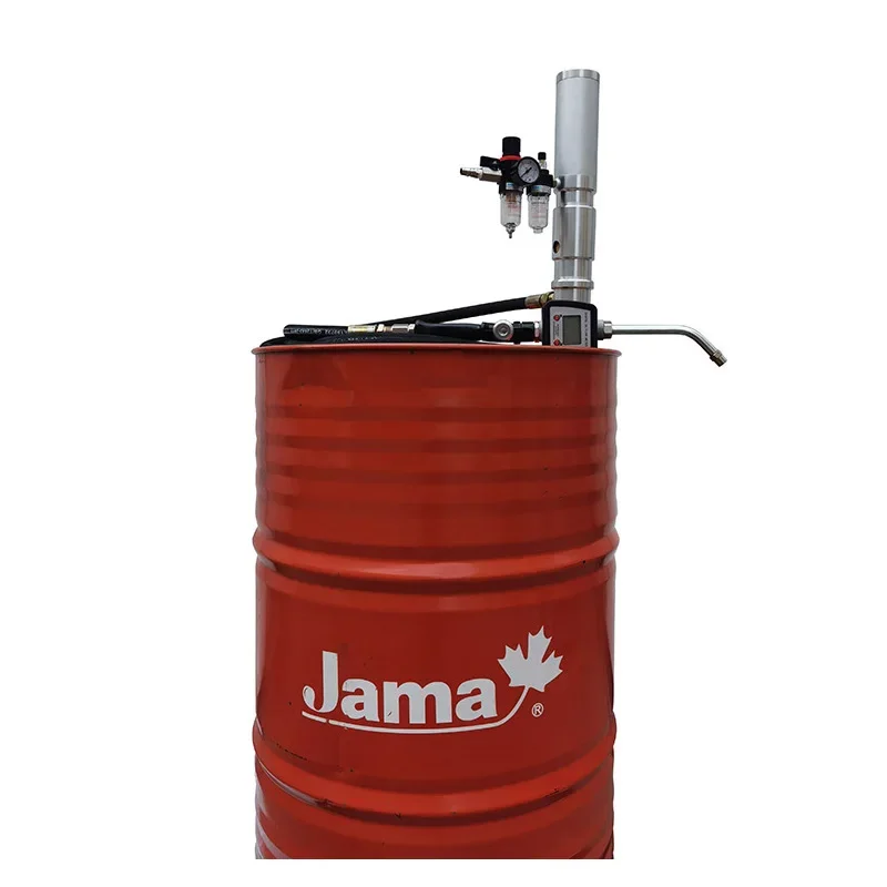 55 Gallon 200L Barrel Drum 5:1 Air Operated Pneumatic 18LPM Lubrication Gear Oil Transfer Pump