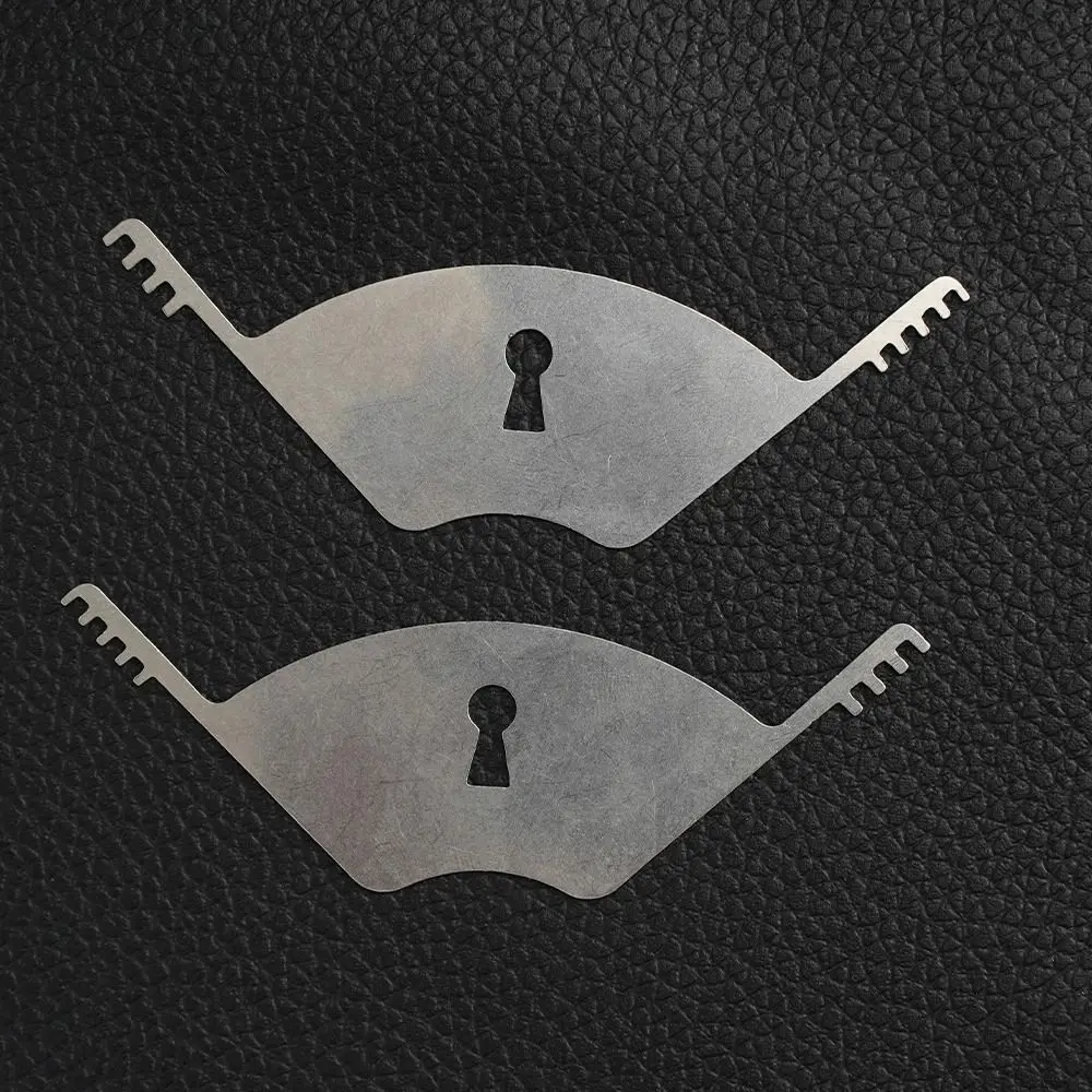 컴팩트 잠금 따기 세트 녹 방지 키 교체 도어 열기 키 편리한 전문 자동차 선택 후크