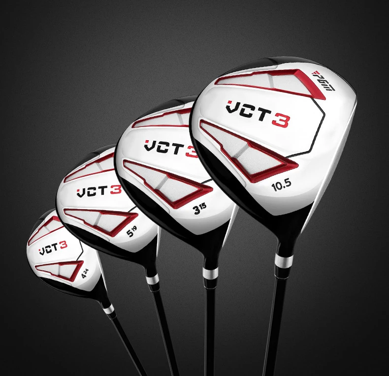 MO EYES VCT3 Мужские клюшки для гольфа, правая рука, головка из алюминиевого сплава, драйверы, гибридты, деревянный столб 1/3/5/U4, карбоновый вал MG031