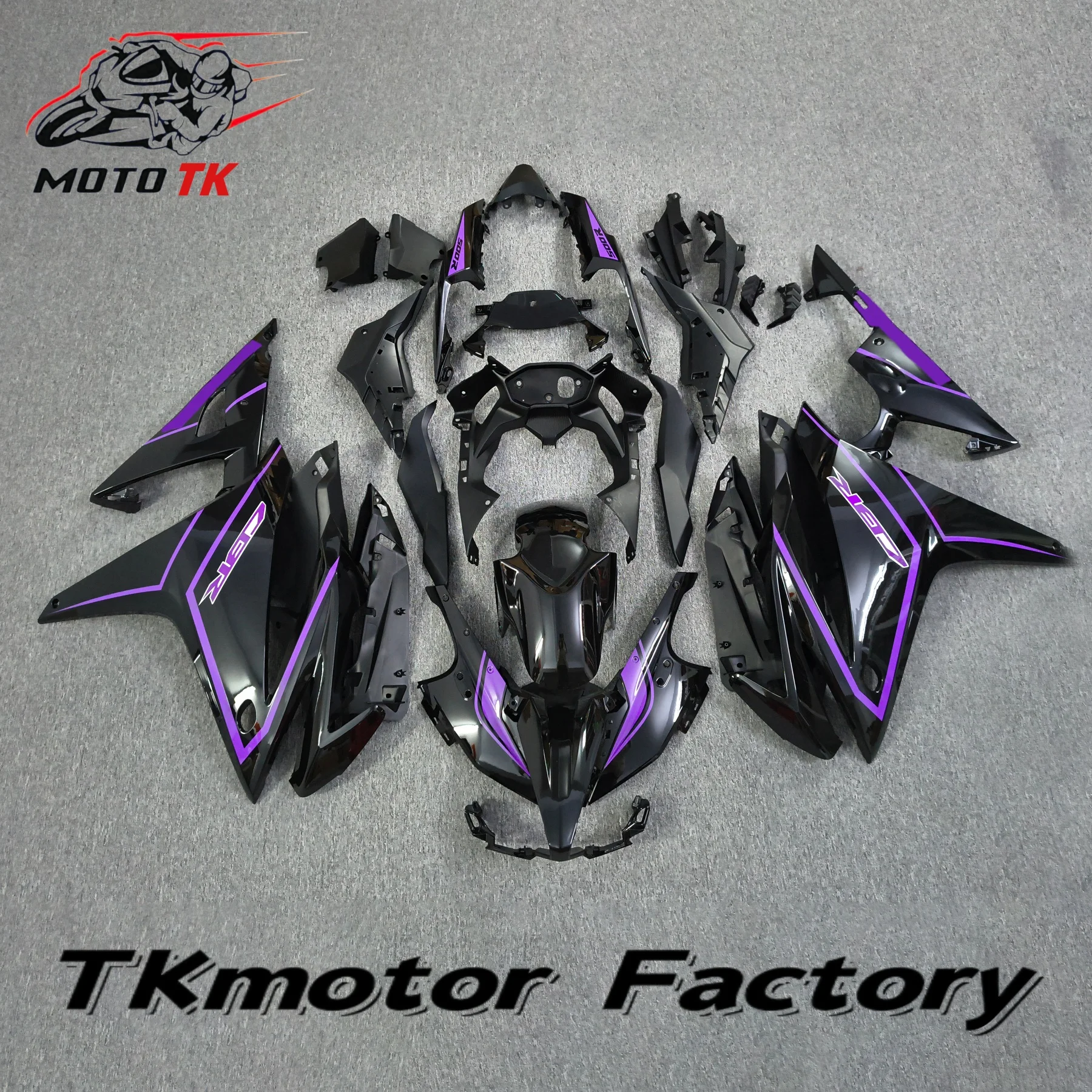

For Honda CBR500R CBR 500R CBR500 R 2016 2017 2018 Body Full Fairing Kit Cowl Motorcycle Bodywork Injection Black