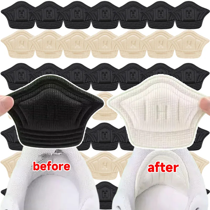 Trimmable Heel Grips for Sneakers Custom Fit Anti-Slip Cushioning Half Pads Shoe Heel Inserts for All-Day Comfort Padding Insert