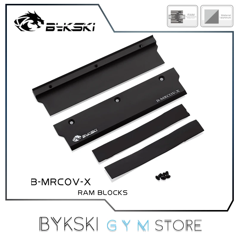 Bykski RAM Armor For Memory Block , Radiator Cover Fin Cooling Vest Heat-Sink, B-MRCOV-X