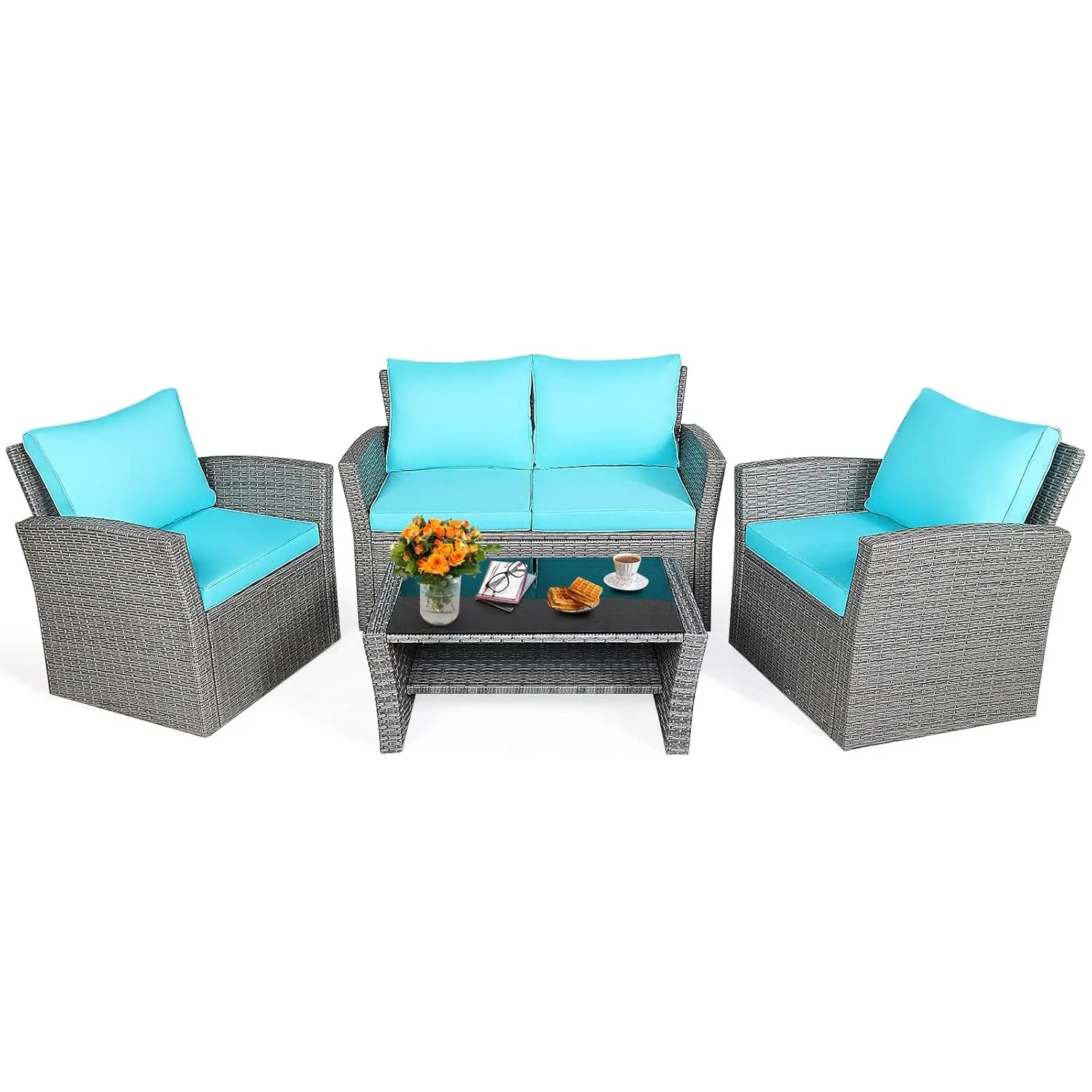 #8 Latest Rattan Garden Sofa Sets Updates