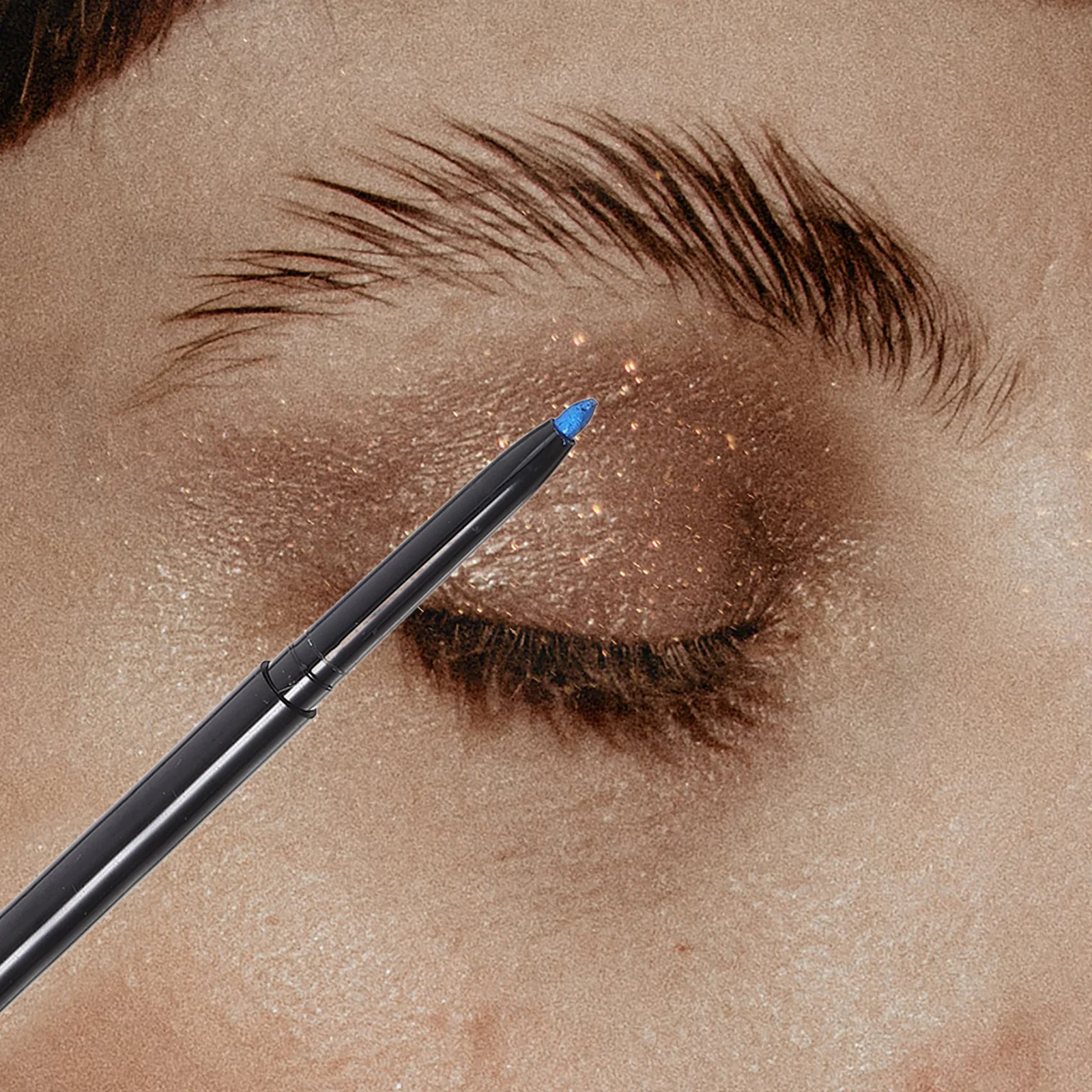 12 szt. Kredka do brwi dwufunkcyjna, eyeliner i kredka do brwi, odporna na rozmazywanie, łatwa w użyciu, z możliwością regulacji koloru, precyzyjna końcówka, kredki do makijażu dla kobiet.