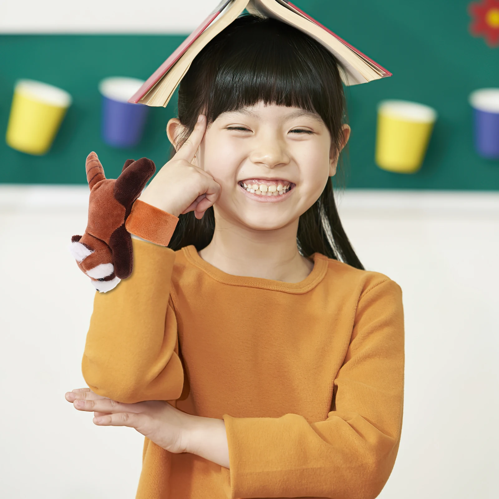 

Wristband Furry Animal Slap Bracelet Patting Bracelets for Girl Papa Party Favours Kids Theme Bands