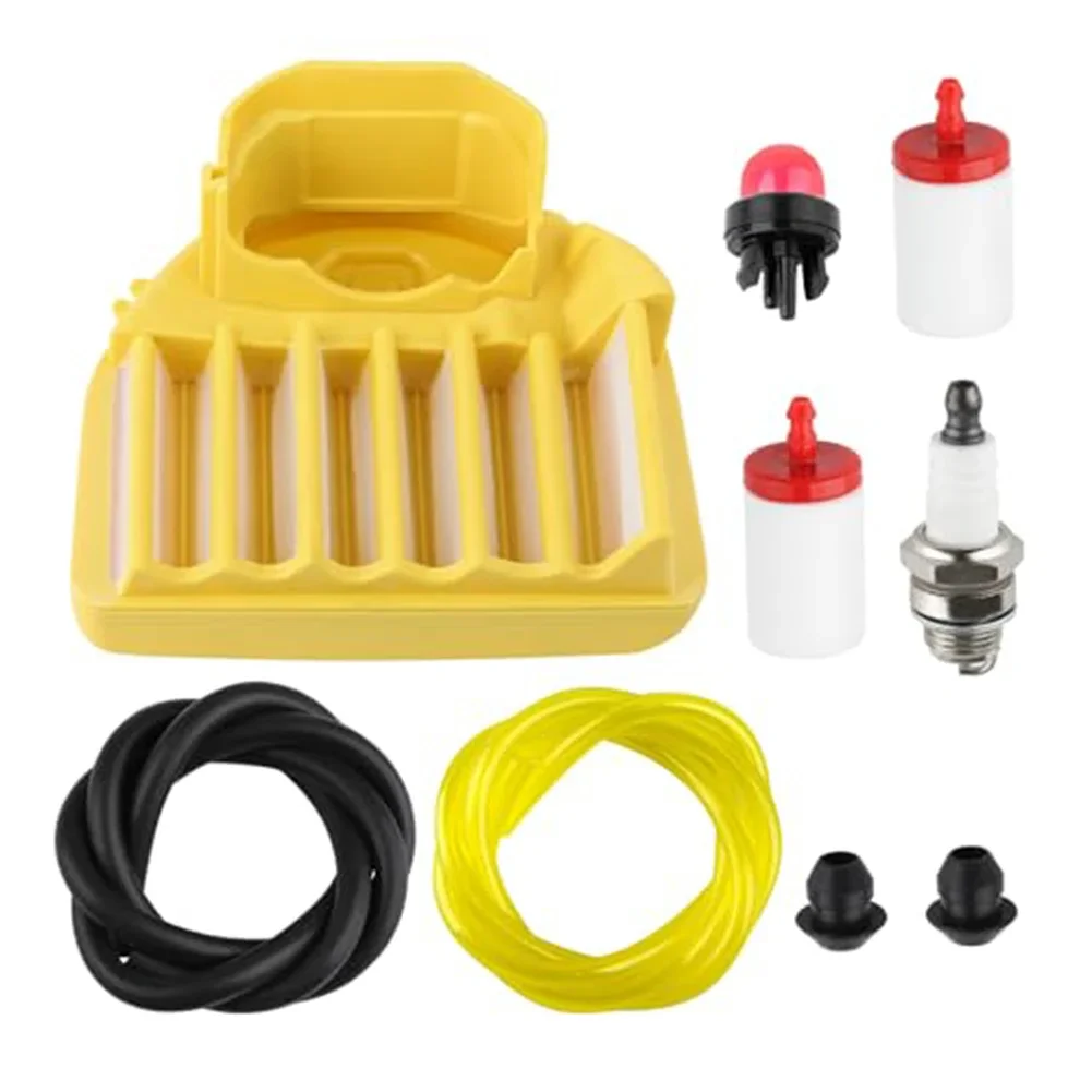 

Comprehensive Repair Kit Featuring Air Filters and Fuel Lines Specifically Designed for Use in Chainsaw Models