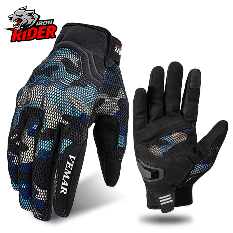 

Motorcycle Full Finger Gloves Protective Gear Pit Biker Riding Motorbike Moto Enduro Motocross MTB BMX Cycling Racing Glove Men