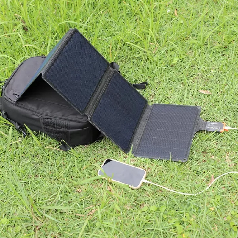 Solar GSC36 36W Foldable Solar Panel Phone Charger for Outdoor Workers & Gardeners Smartphones & GPS 23% Efficiency