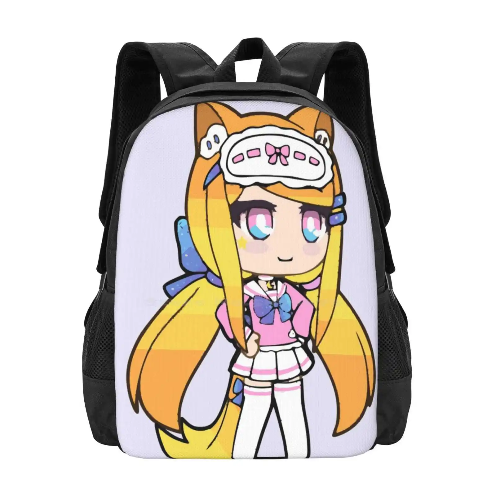 

Gacha Life Senpaibuns School Bag Big Capacity Backpack Laptop Gachaverse Gachaworld Anime Manga Lunime Mike Bloxburg Game