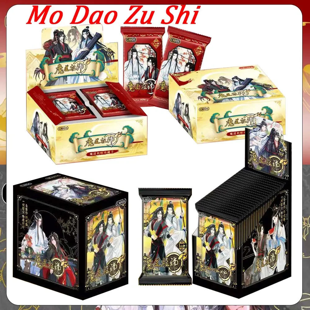 Carte de Signature Mo Dao Zu Shi Drunk Dreams, Wei Wuxian Lan Wangji, ensemble complet de cartes de Collection pour enfants, cadeaux de noël, nouvelle collection 2025