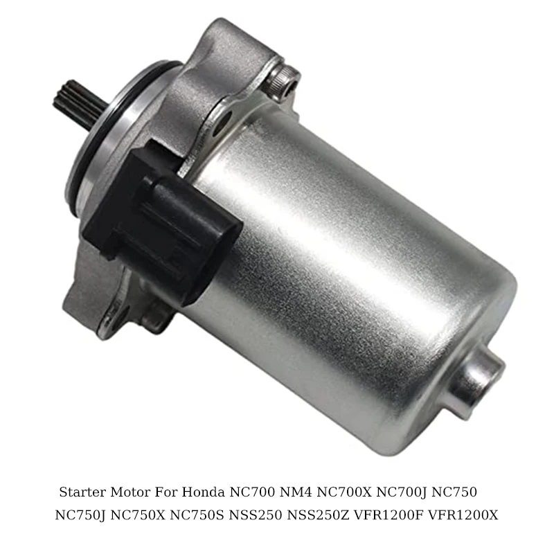 Motorcycle Electric Starter Motor For Honda NC700 NM4 NC700X NC700J (DCT) NC750 Integra NC750J Vultus OEM:31300-KVZ-631 Durable