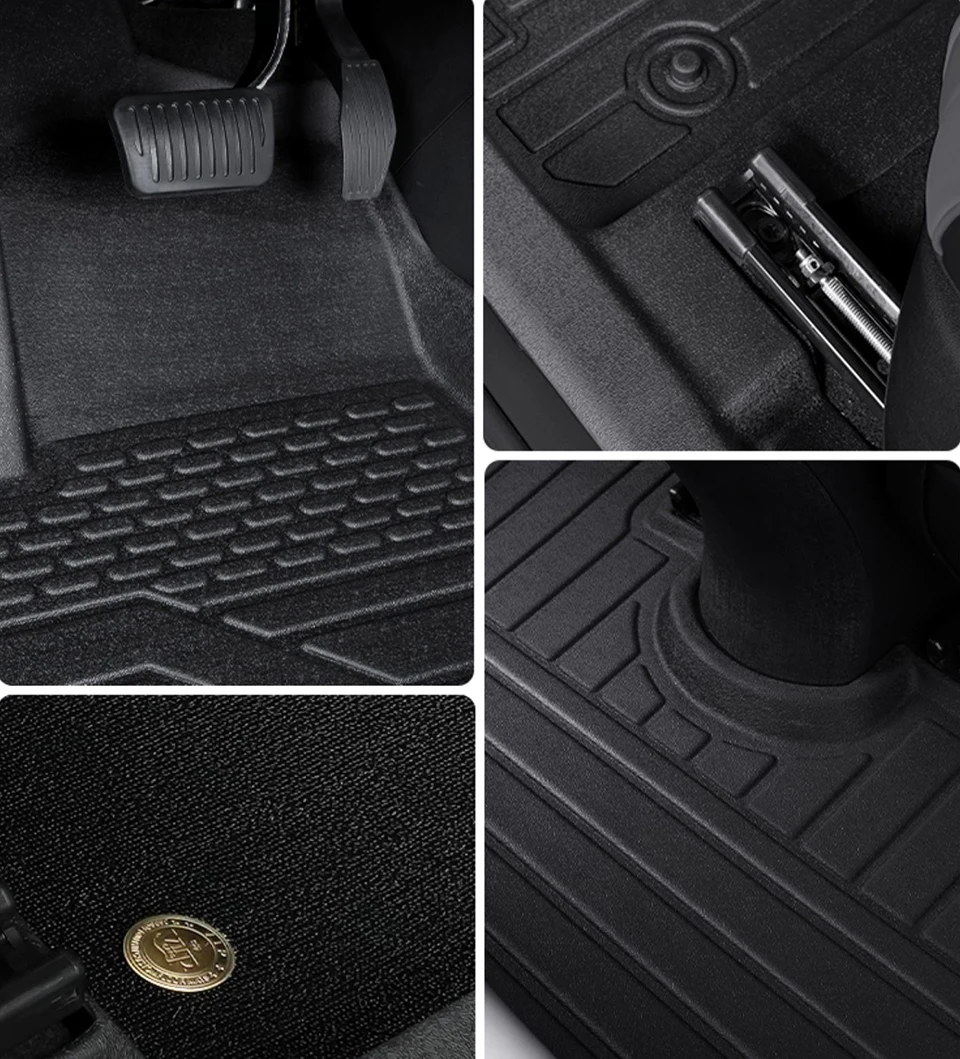 Gummi-Fußmatten-Set für VW Jetta MK7 2023, wasserdicht, Dropshipping, Innenraumzubehör, Teppiche, hochwertige Qualität. – Detail 5