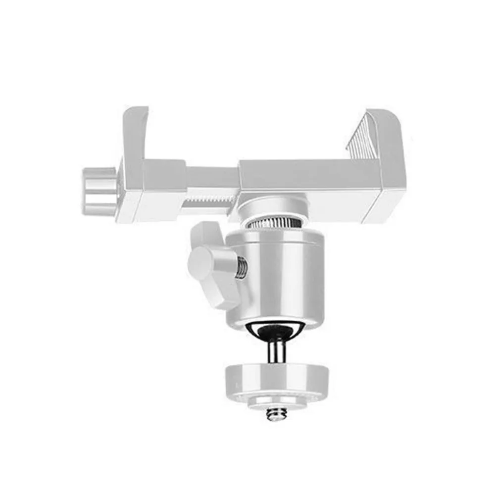 With 1/4 Screw 360° Rotation Mini Camera Holder Adjustable Clip Fixation Baby Monitor Bed Bracket No Punching Smart Camera Mount