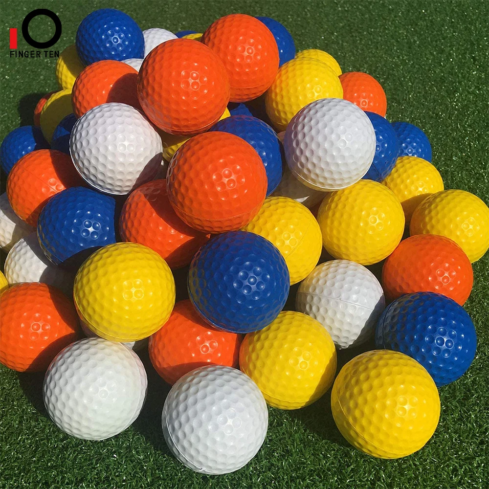 

6/12 Pcs Foam Golf Balls Soft Elastic Restricted Flight Practice Ball Indoors and Outdoors Training Aid for Men Women Kids Pets