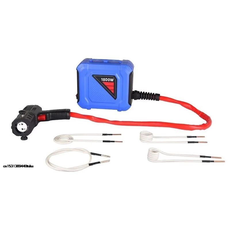 110V/220V Dual Voltage Induction Heating Machine Auto Maintenance Induction Heater Kit Rust Bolt Nut Removal Hand Tool