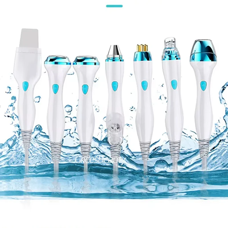 7 Handles Replacement Probes for Facial Cleansing Lifting Infusion Cold Therapy Skin Analysis Smart Ice Blue Device Plus Machine