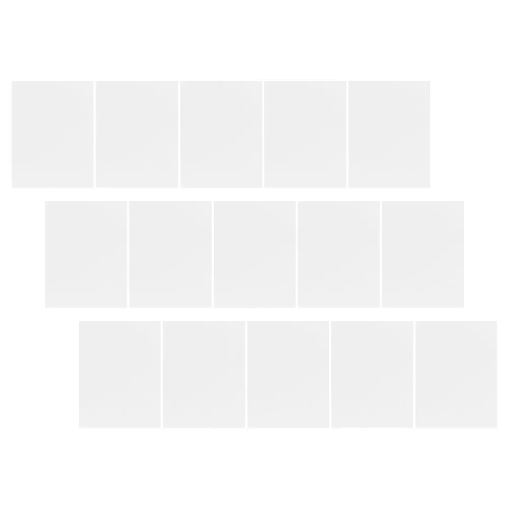 

15Pcs Transparency Film Clear Printable Sheets for Screen Printing Stencil Making Overhead Projector Transparency Paper