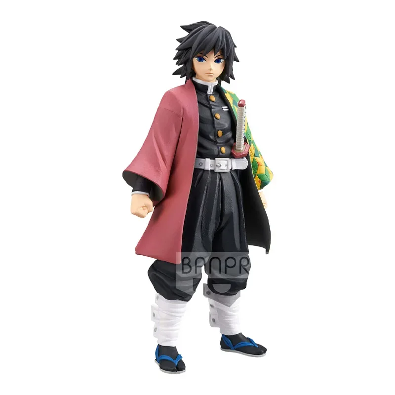 In Stock Bandai BANPRESTO Demon Slayer Tomioka Giyuu Kizuna No Sou Anime Action Figure Toy Gift Model Collection Hobby