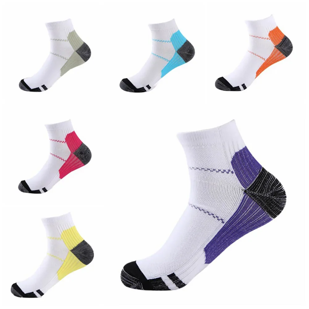 2 pcs Football  Compression Socks Soft Comfortable Breathable Men Women Outdoor Running Pressure Short Socks