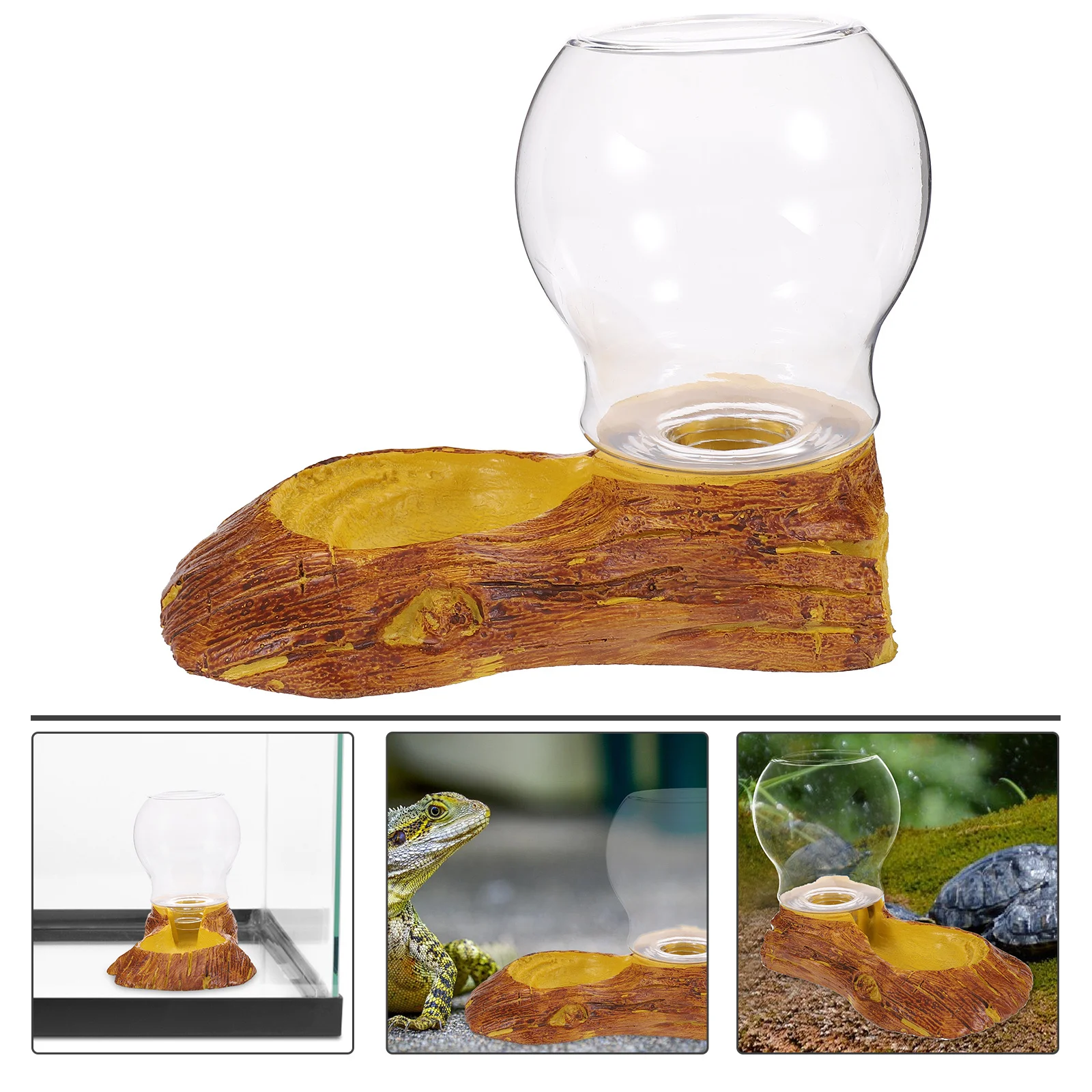 Waterer Crawler Resin Crawler Waterer Automatischer Crawler Waterer Turtle Waterer Lizard Waterer