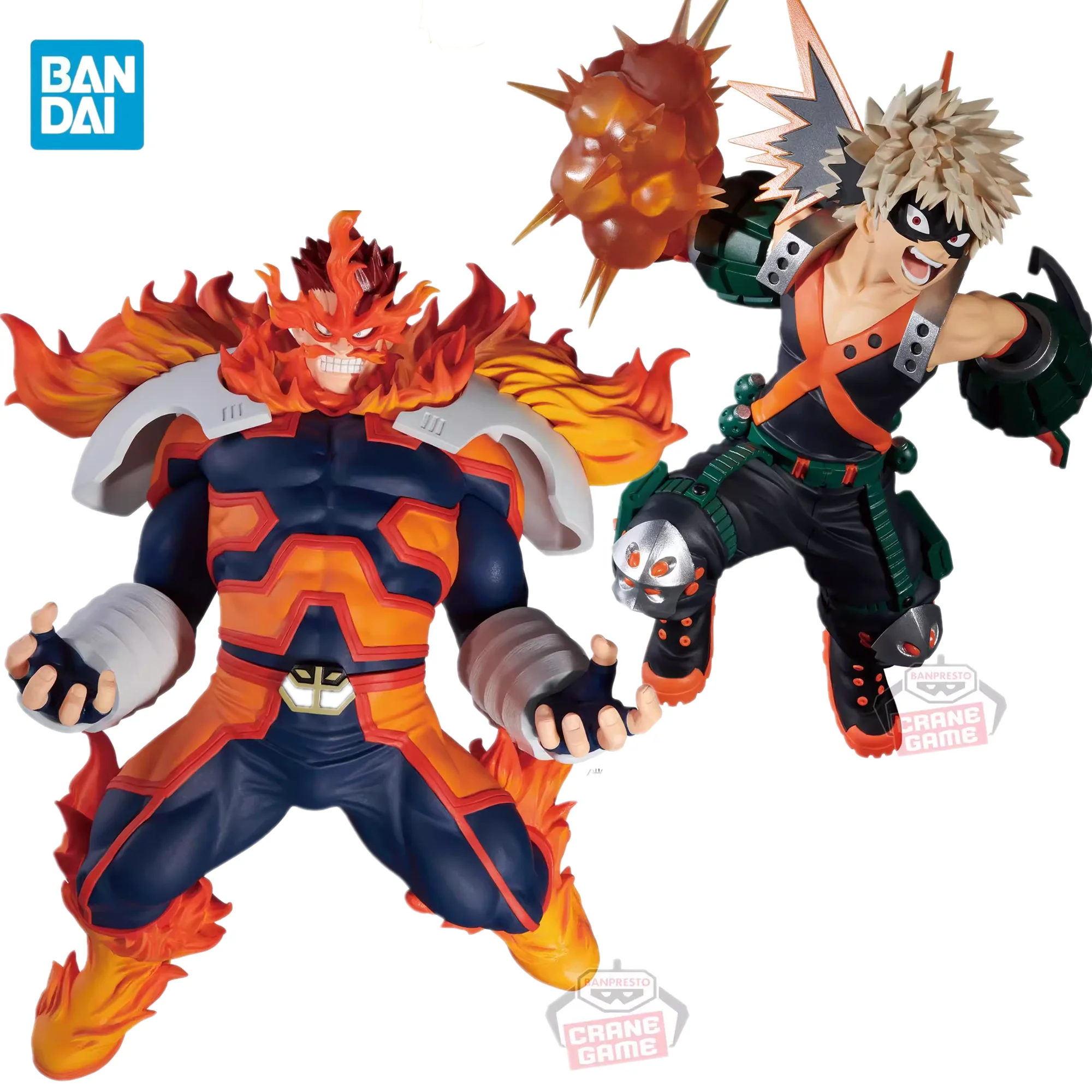 

Original BANDAI Anime My Hero Academia Bakugo Katsuki Endeavour AMAZING HEROES PLUS Action Figure Toys PVC Model Collector Gift