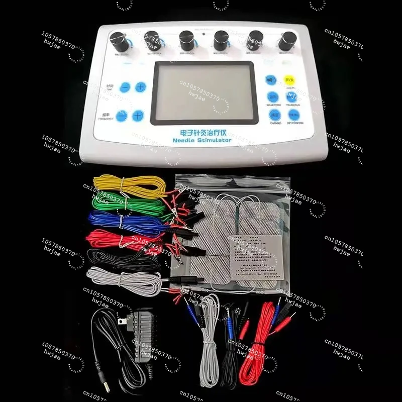 

Массажер для мышц CMNS6-2, акупунктурный электростимулятор с 6 каналами, игольчатая электростимуляция, домашний низкочастотный импульсный массажер