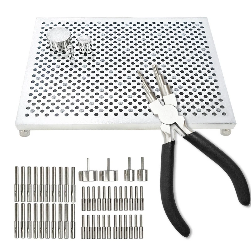 Jewelry Coiling Board and Plier Aluminum Alloy Wire Coiling and Wrapping Tool Jewelry Making Supplies Jewelry Wire Jig