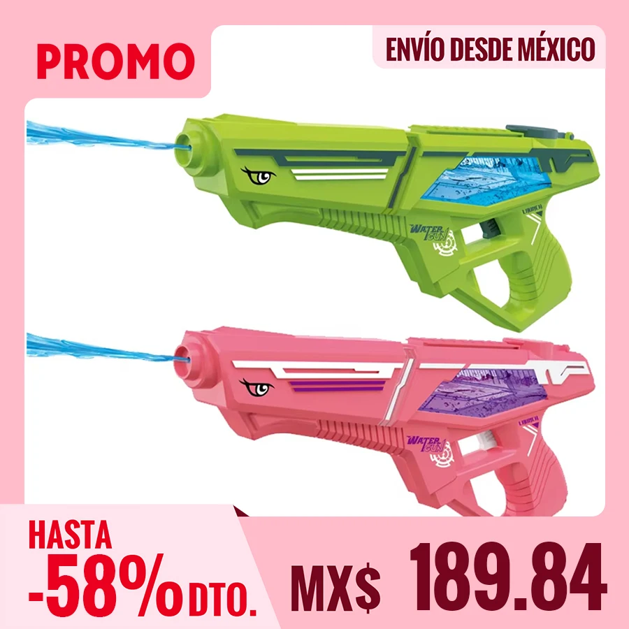 Lanzamiento automático continuo de pistolas de agua de lucha infantil, carga usb, fiestas de juegos de playa, el mejor regalo del Festival