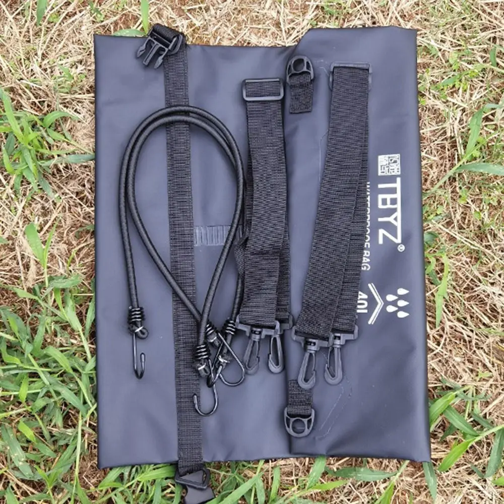 Large Size 40L Capacity Motorcycle Backpack Waterproof 2 Colors Bicycle Rear Seat Bag Rainproof Touring Pannier Adventure Riding