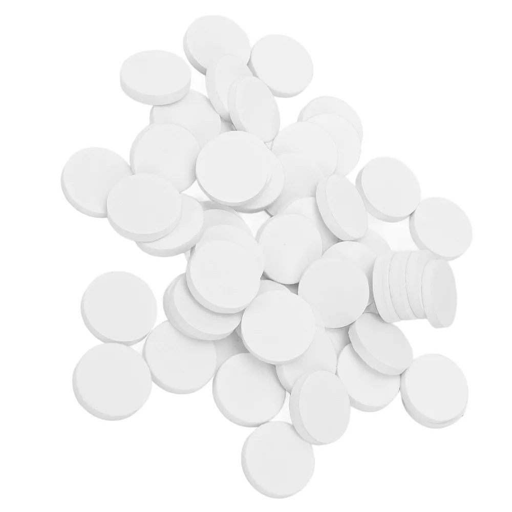 50pcs 1000 Grit Fineness Self Adhesive Nail Sanding Pad 25Mm Diameter Self Adhesive Design Replaceable Nail Polishing Disc