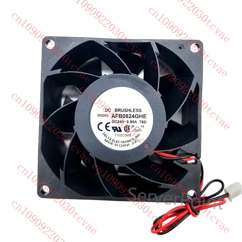 

New for 8038 8cm AFB0824GHE G022 DC 24V 0.95A 2line Inverter Control Cooling Fan