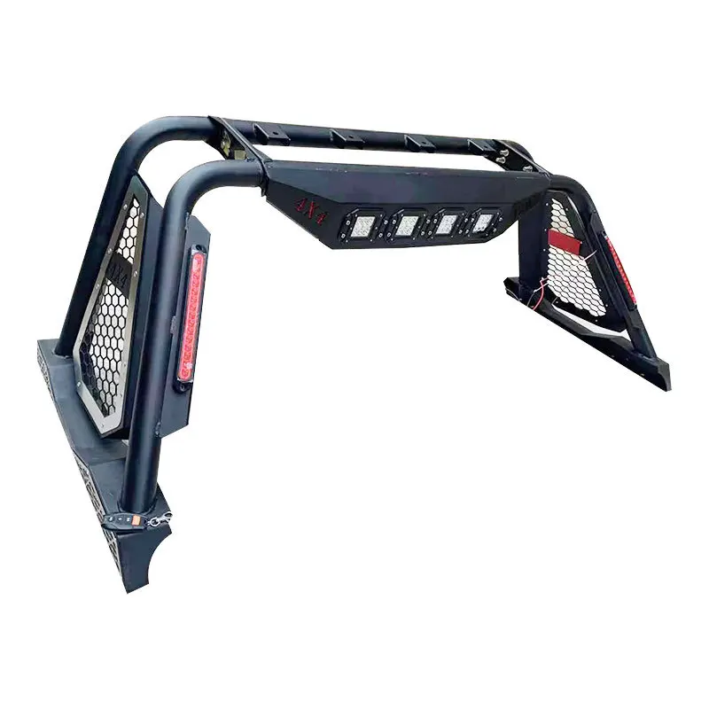 

Truck Bed Roll Bar With Lights For 09 24 25 Tundra Decorative Guard Rail Protective Accessories