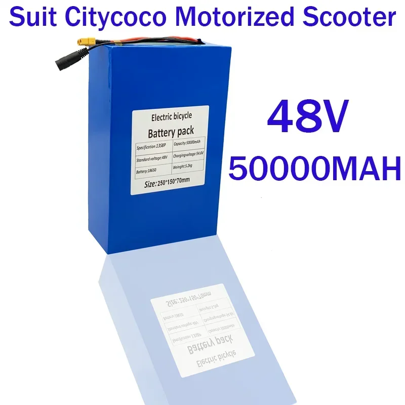 Bestselling48V50000MAH13S8P Suit Citycoco Motorized Scooter UseBattery Model Aircraft Electric Tools Cartssolar Energy Inverters