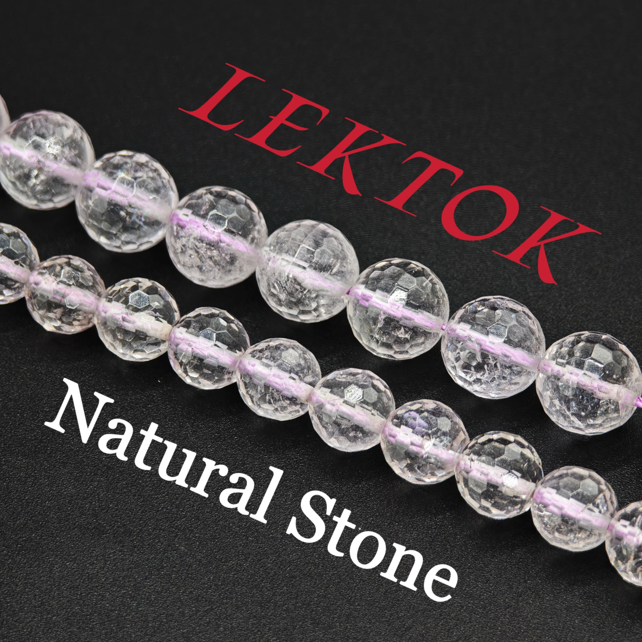 8mm/10mm high-quality ametrine crystal natural stone, with fashionable round beads and multi-faceted cutting. DIY jewelry access