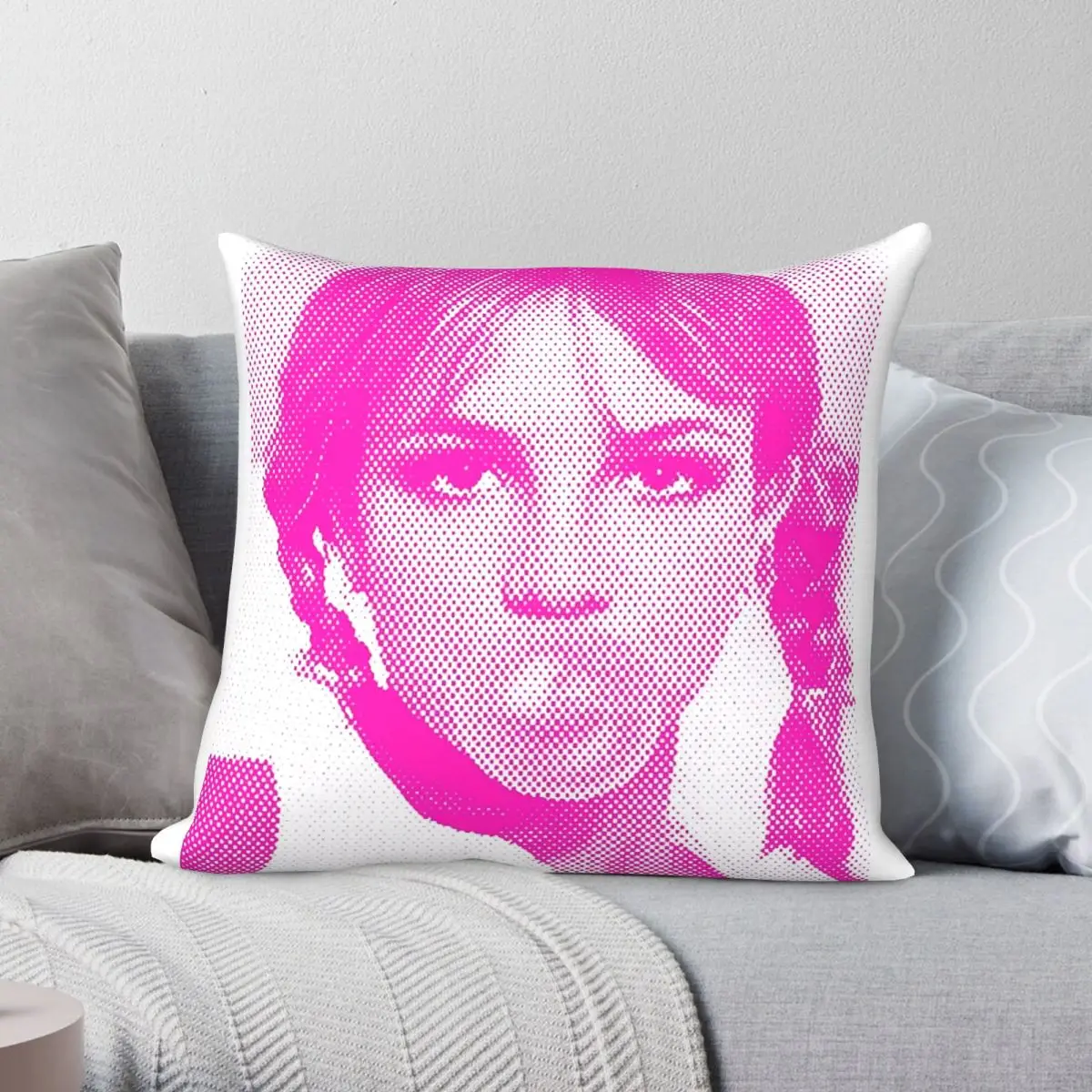 Britney Spears Bubble Gum Square Pillowcase Polyester Linen Velvet Creative Zip Decorative Throw Pillow Home Cushion Cover 45x45