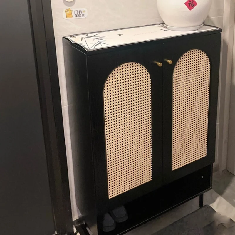 Aksen Lemari Sepatu Nordic Mewah Ruang Tamu Tinggi Desainer Modern Minimalis Rak Sepatu Salon Zapatero Furnitur Hemat Ruang