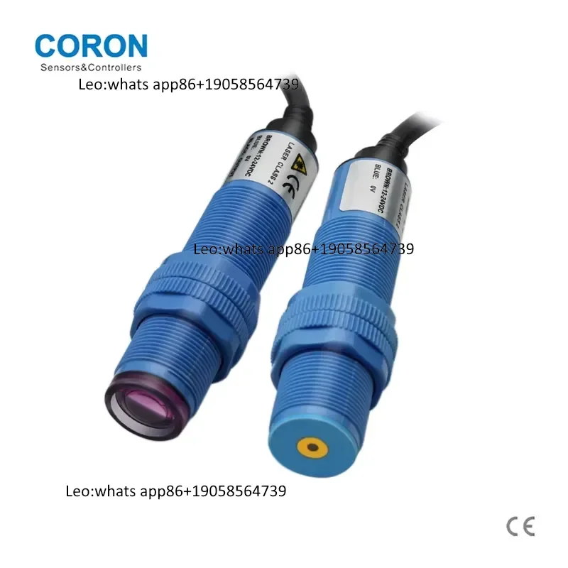 Plastic Threaded Cylindrical Sensor GLF-T10 NPN NO NC Opposite-facing Detection Range: 20 Meters