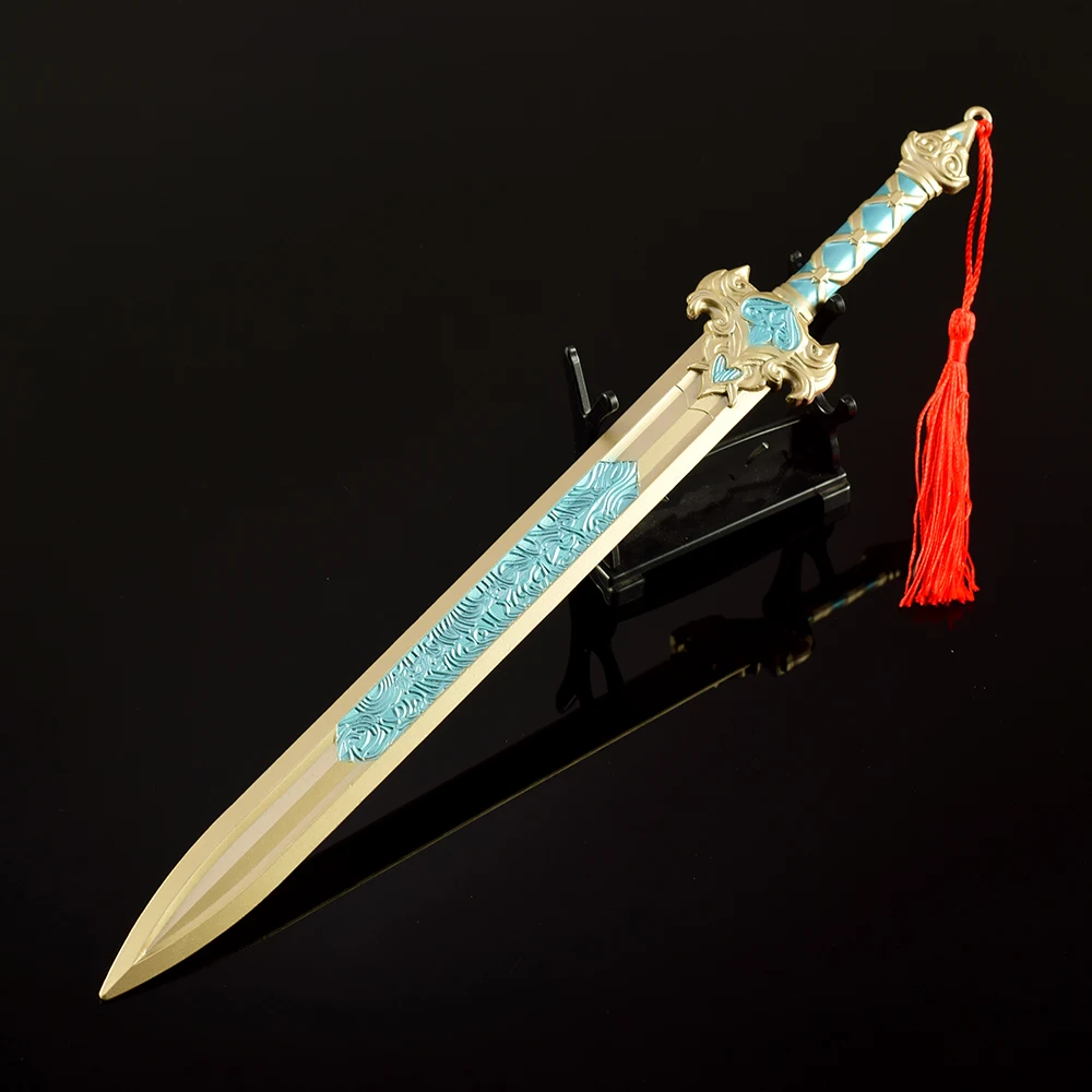 30 cm/11.81in Zegel van de Goden Twaalf Zwaarden Serie Oude Zwaard Wapens Model MOYE Zwaard Desktop Collector's item Ornamenten