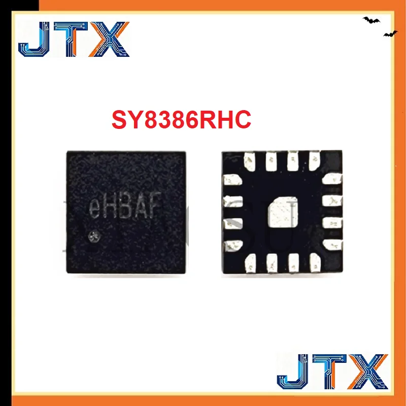 5PCS/LOT  SY8386RHC SY8386 eHAIZ eH.. SY8386ARHC SY8386A rN... SY8386BRHC SY8386B QqAZB Qq.. SY8386CRHC SY8386C QrDDA Qr.. QFN-1