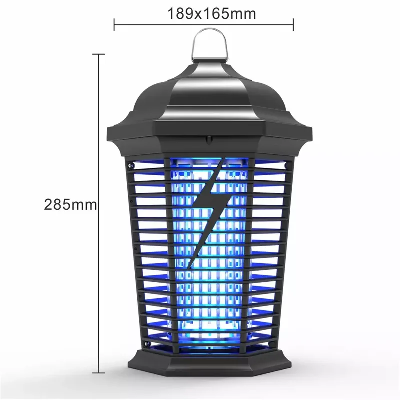 LED UV 전기 충격 모기 살충 램프, 파리 트랩, 실내 버그 재퍼, 해충 방제, 18W, 4000V