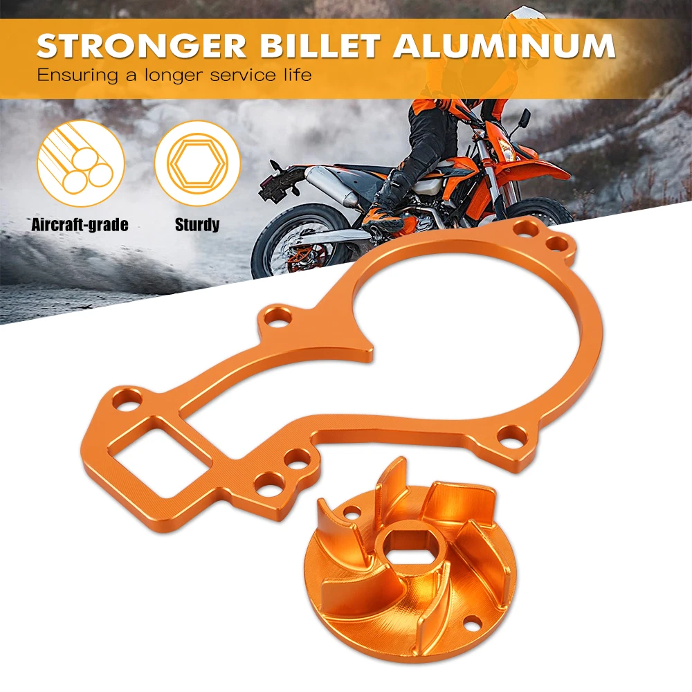 ل KTM 690 SMC/R 690 إندورو/R 08-23 ارتفاع تدفق مضخة المياه برودة المكره مجموعات ربط السيراميك الارضي ل Husqvarna 701 إندورو 701 Supermoto 16-23 #5