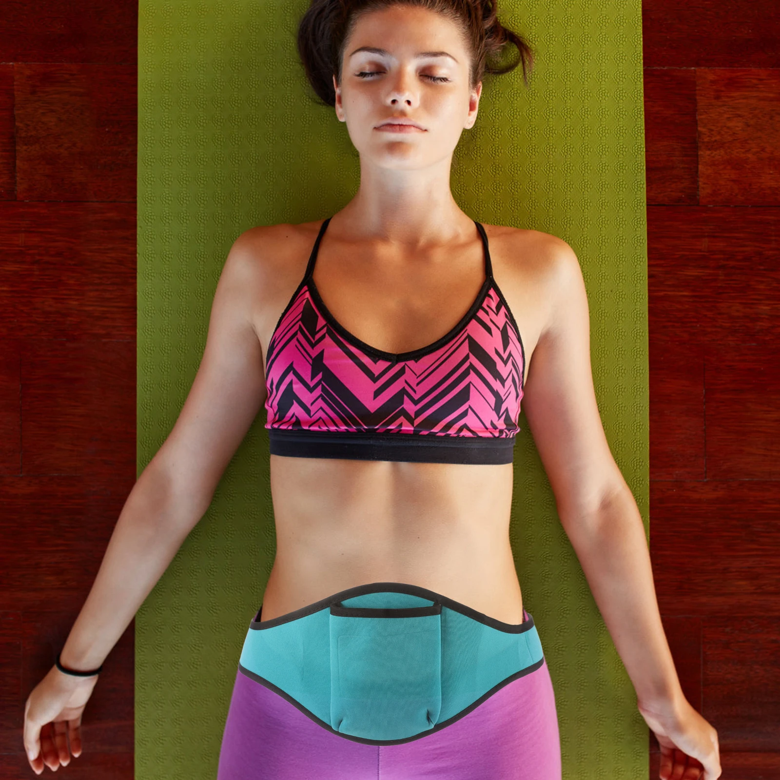 

2Pcs Mic Waist Pack Adjustable Polyester Mic Belt Secure Microphone Holder Bag for Fitness Workout Running Outdoor Use Sports