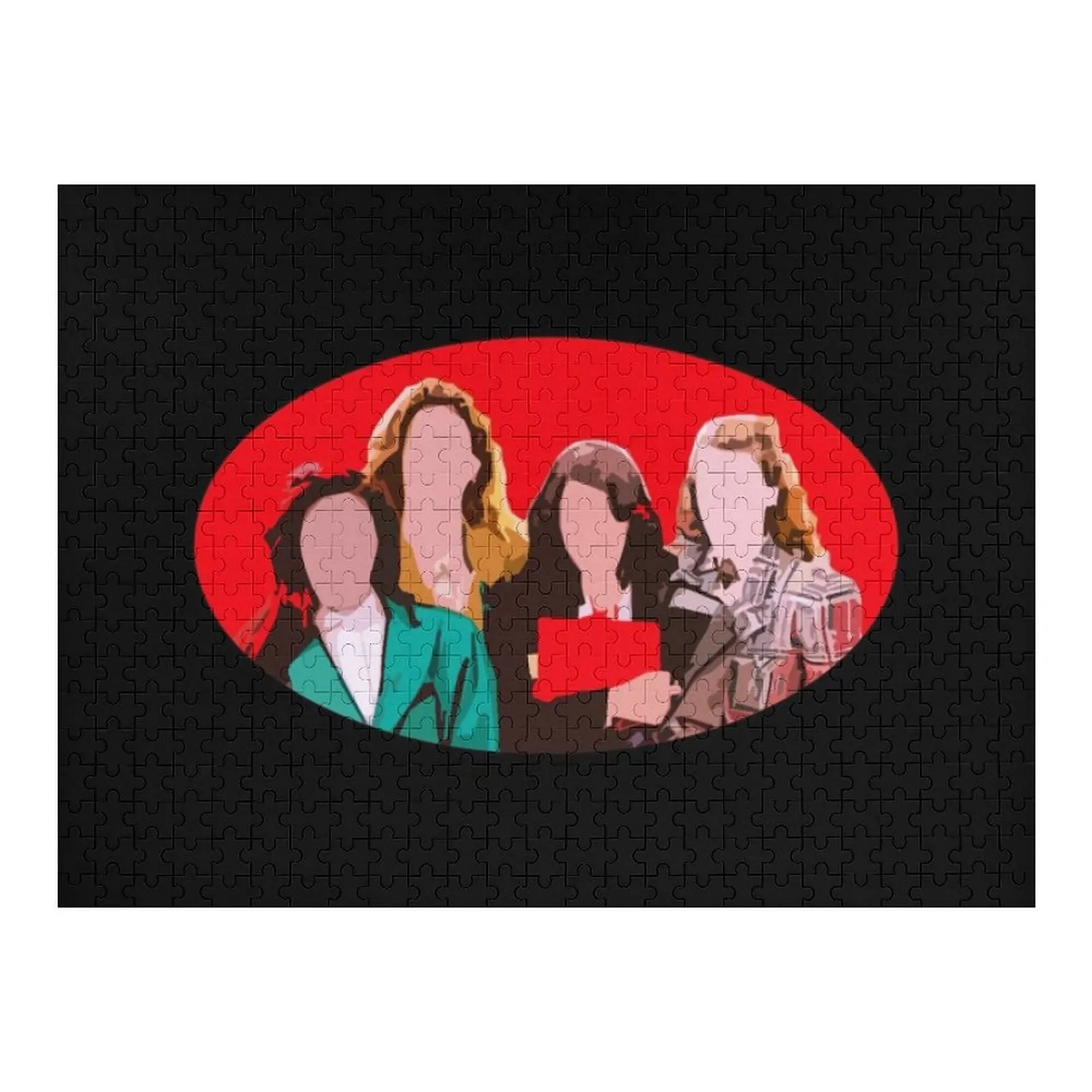 

Animated Heathers Faces Jigsaw Puzzle Personalised Jigsaw Works Of Art Personalised Toys Wooden Animal Puzzle