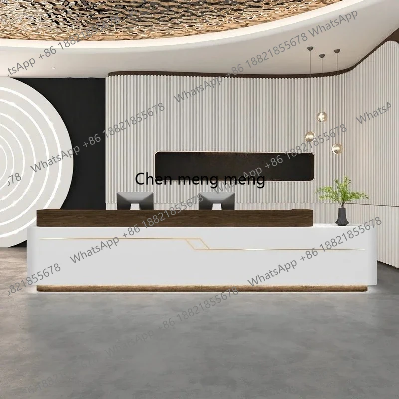 European Lectern Reception Desk Restaurant Accessories Banco Simple Reception Desk Lectern Luxury Escritorio Unique Furniture
